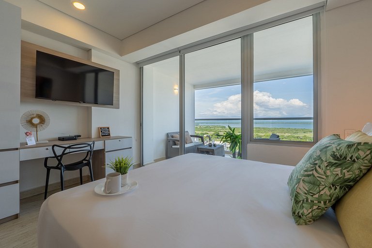 Suite moderna piso 15 amanecer espectacular CB1535