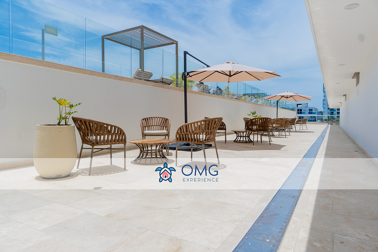 CB1031 | Cómoda Suite con Dos Camas Queen Wifi Piscina