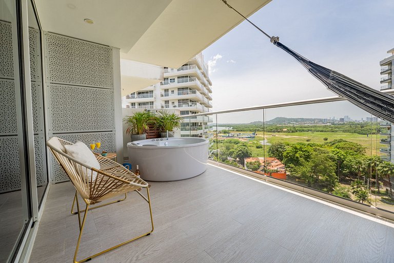 MQ903 | Jacuzzi & hamaca · Vista espectacular