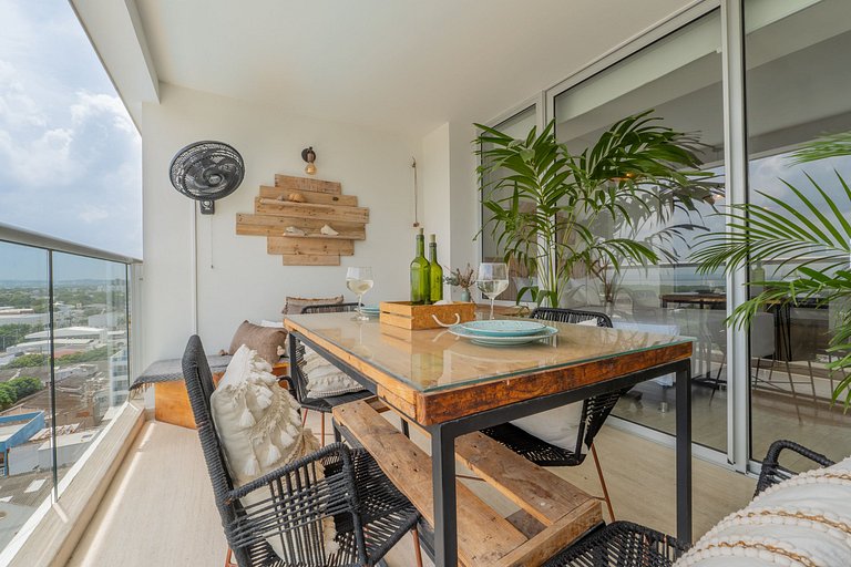 CB1035 | Increíble Suite Boho Natual Cama King