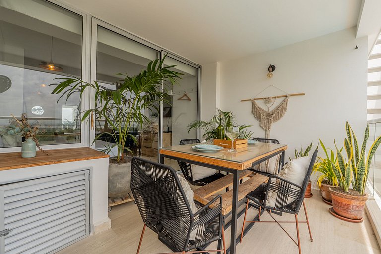 CB1035 | Increíble Suite Boho Natual Cama King