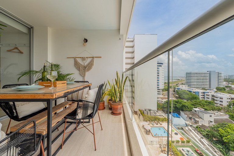 CB1035 | Increíble Suite Boho Natual Cama King