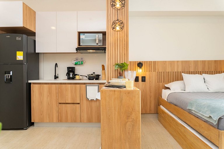 CB1004 Nueva Suite Frente al Mar - 2min Aeropuerto