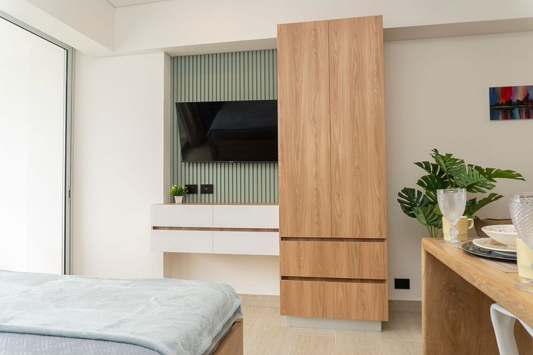 CB1004 Nueva Suite Frente al Mar - 2min Aeropuerto