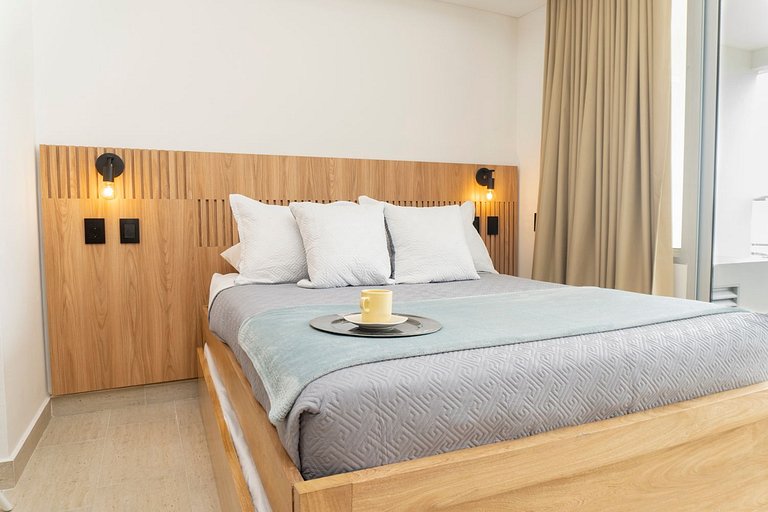 CB1004 Nueva Suite Frente al Mar - 2min Aeropuerto