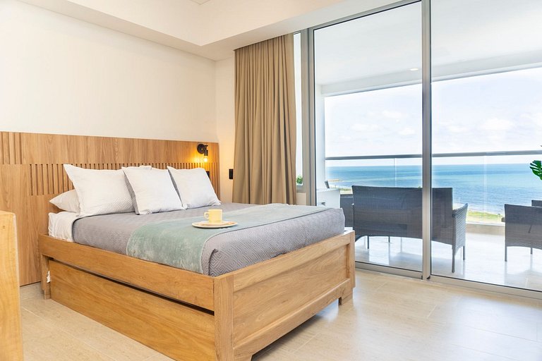 CB1004 Nueva Suite Frente al Mar - 2min Aeropuerto