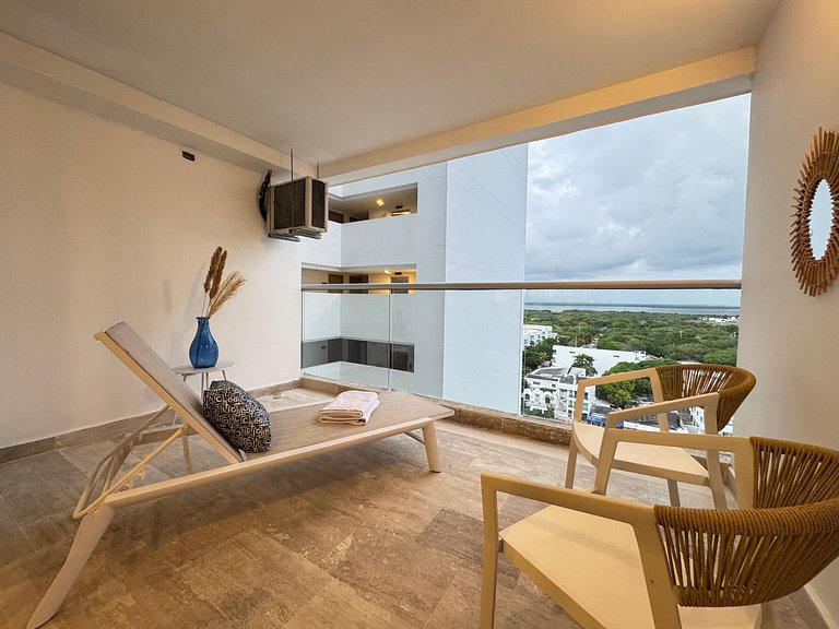 CB1044 | Moderna-Comoda Suite Vista Increible