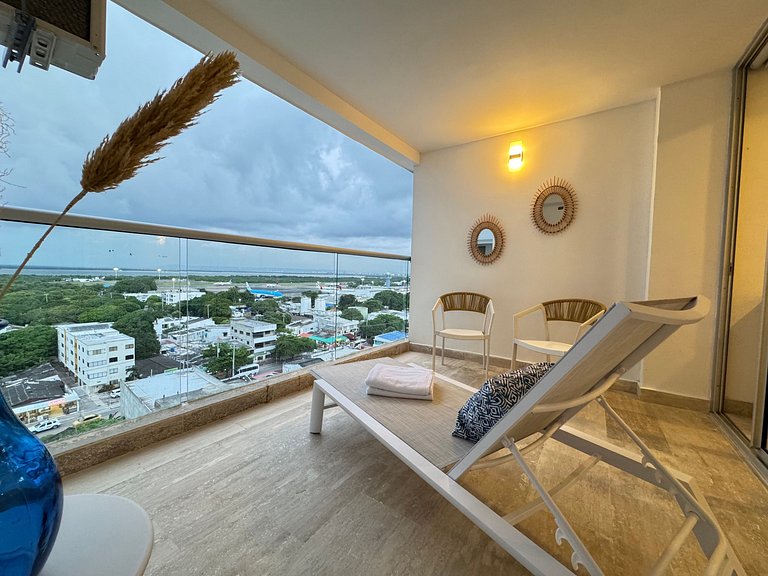 CB1044 | Moderna-Comoda Suite Vista Increible