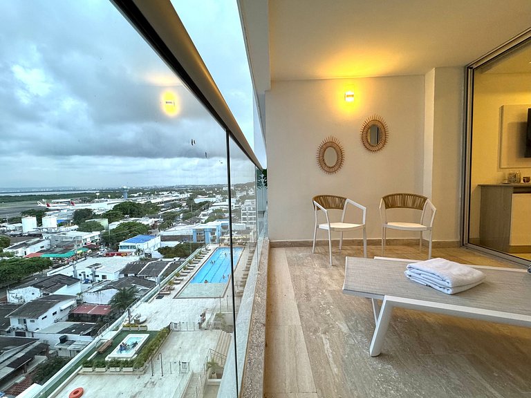 CB1044 | Moderna-Comoda Suite Vista Increible