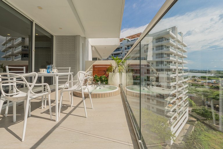 MQ1003 | Jacuzzi privado · Relax en Cielo Mar