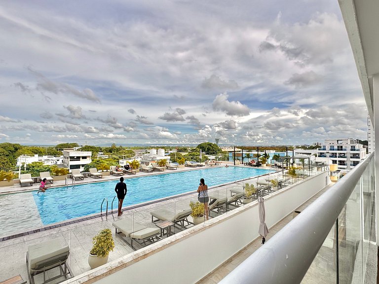 CB536 | Suite Familiar + Piscinita + Vista Piscina