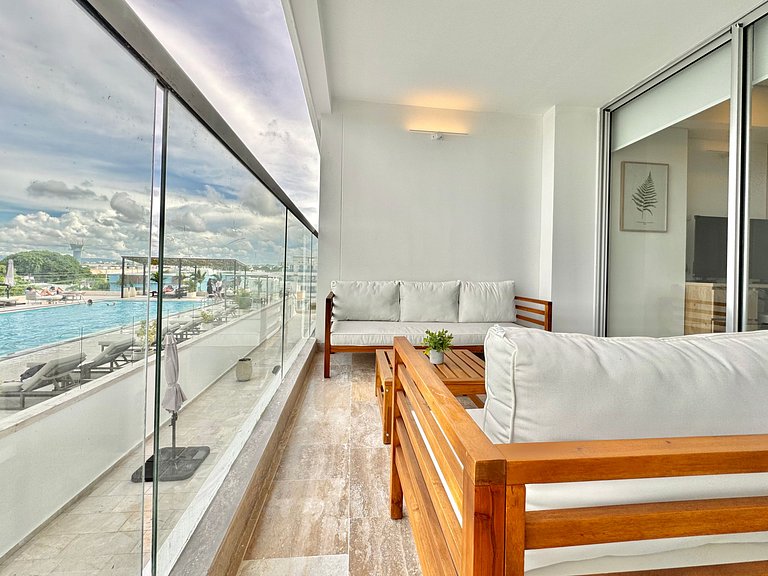 CB536 | Suite Familiar + Piscinita + Vista Piscina