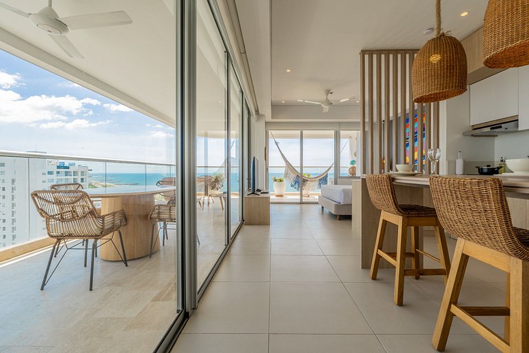 Balcón Panorámico y Vista al Mar CB1501