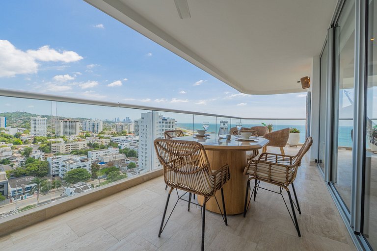 CB1501 | Balcón Panorámico y Vista al Mar