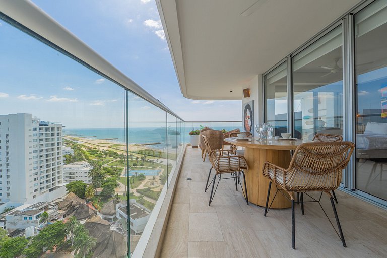 Balcón Panorámico y Vista al Mar CB1501