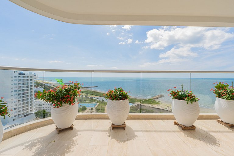 Balcón Panorámico y Vista al Mar CB1501
