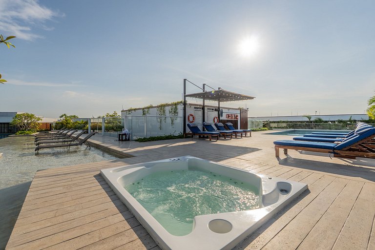 MQ601 Relajante y Natural Jacuzzi Privado