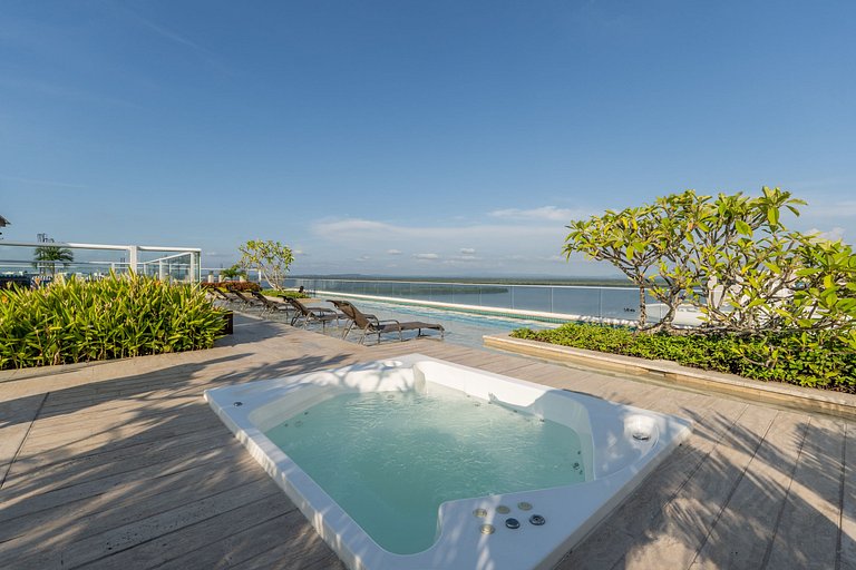 MQ701 Nuevo Apto Boho Style Jacuzzi privado