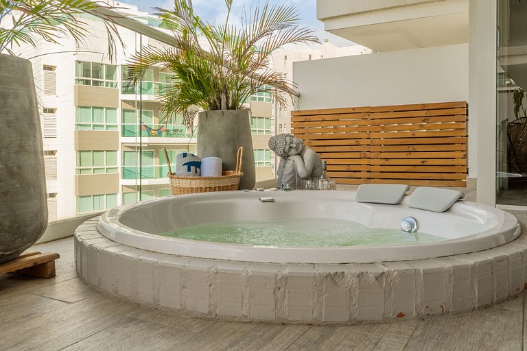 Escapada con jacuzzi privado y vista | DQ1102
