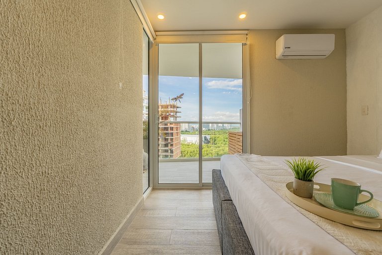 DQ1102 Hermoso con Jacuzzi priv y Vista increíble - 10 min C