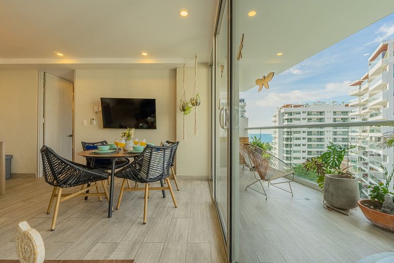 DQ1102 Hermoso con Jacuzzi priv y Vista increíble - 10 min C