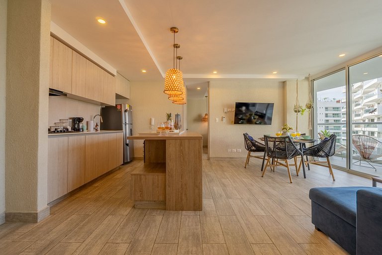 DQ1102 Hermoso con Jacuzzi priv y Vista increíble - 10 min C