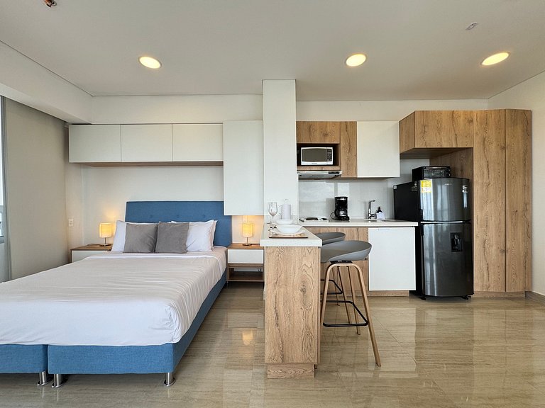 Hermosa Suite Vista panoramica Frente al Mar CB801