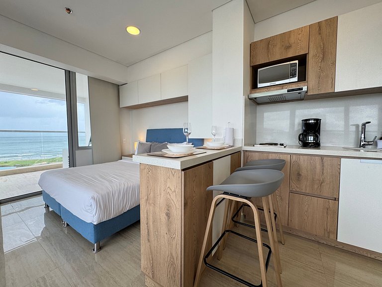 Hermosa Suite Vista panoramica Frente al Mar CB801