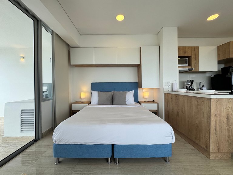 CB801Hermosa Suite Vista panoramica Mar Crespo