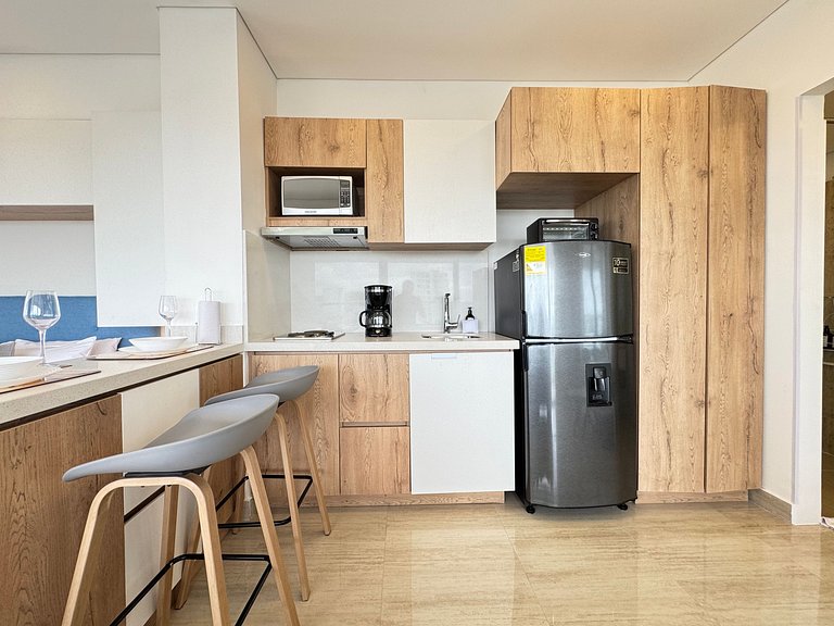 CB801Hermosa Suite Vista panoramica Mar Crespo