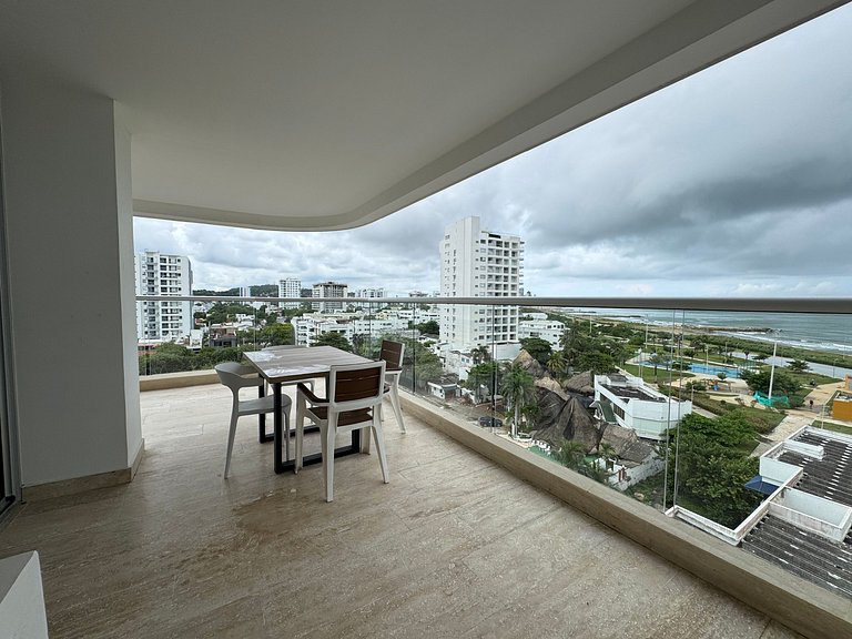 CB801Hermosa Suite Vista panoramica Mar Crespo