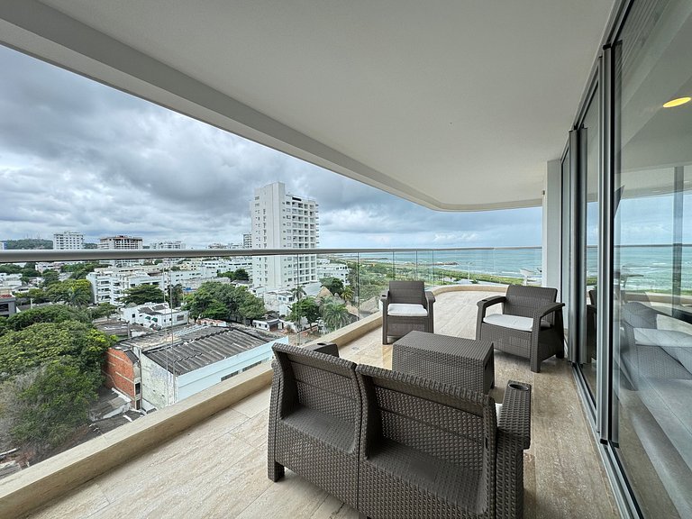 CB801Hermosa Suite Vista panoramica Mar Crespo