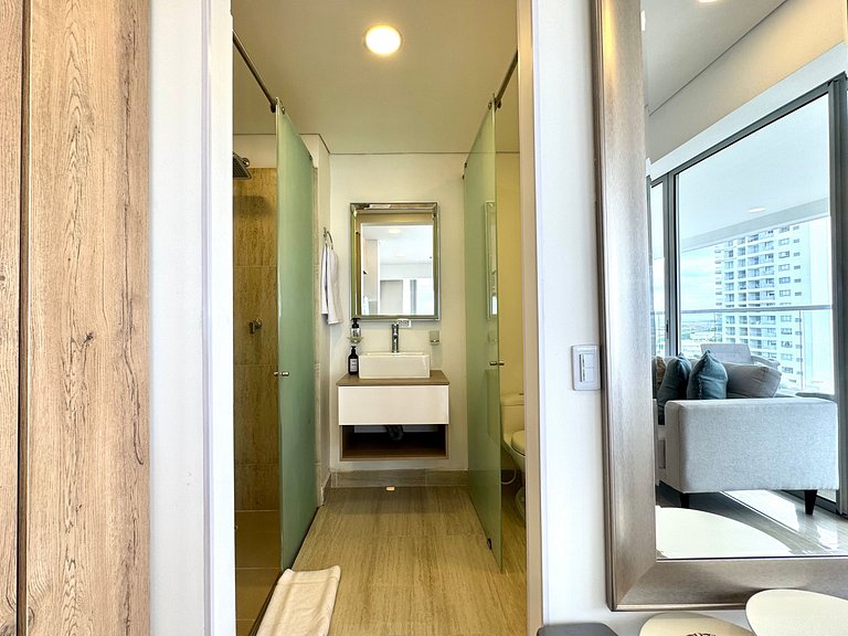 Hermosa Suite Vista panoramica Frente al Mar CB801