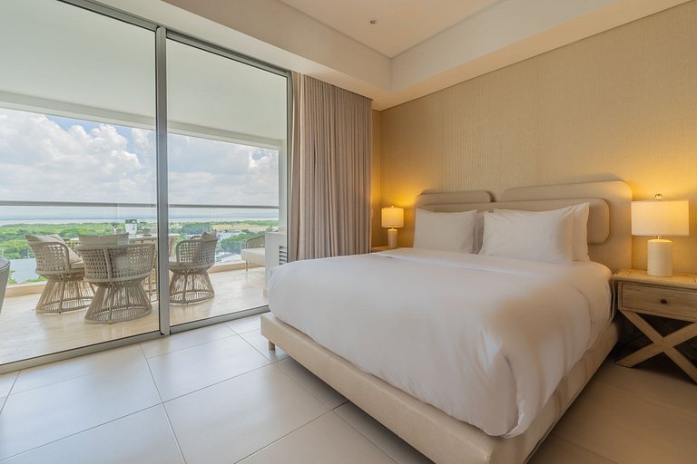 CB941 | Vista increíble + balcón + piscina