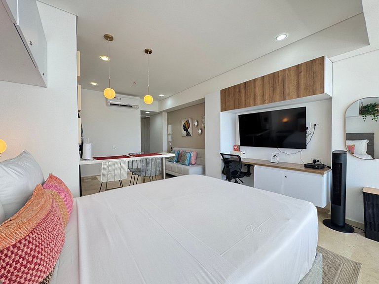 Acogedora Suite con vista al lago y ciudad CB1545