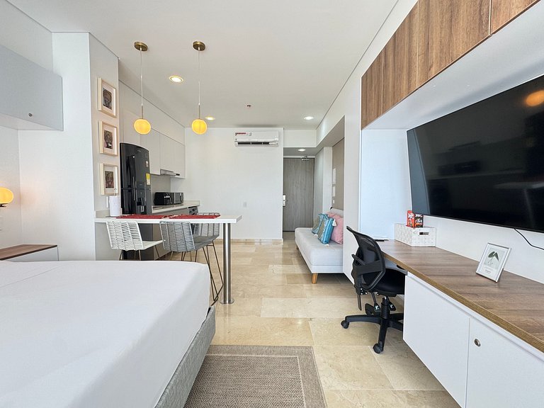 Acogedora Suite con vista al lago y ciudad CB1545