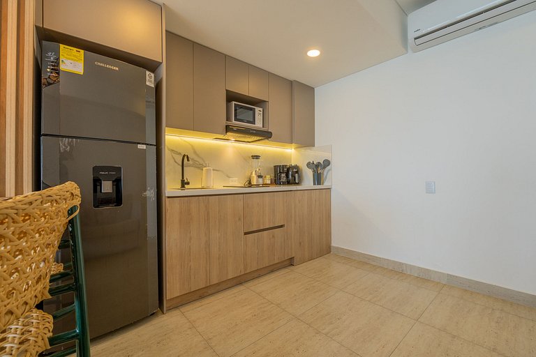 Suite 15th floor con vista mar y piscina CB1511