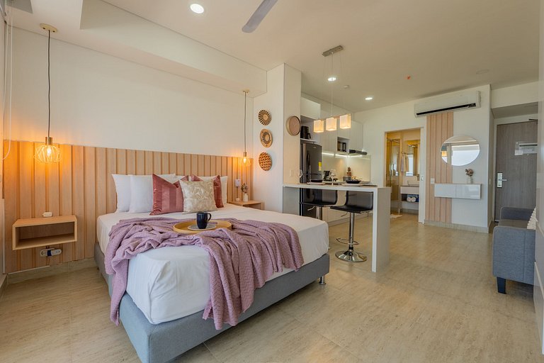 Elegante Suite Frente al Mar-Atardecer CB905