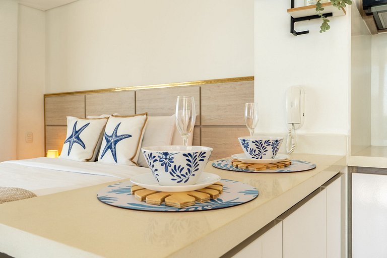 CB1001 Vista 180 Mar y Laguna Atardecer Hermoso