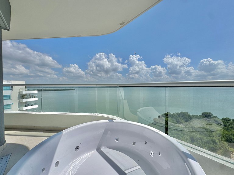 OC1605 Vista Increible Jacuzzi Priv Cielo MarRelax