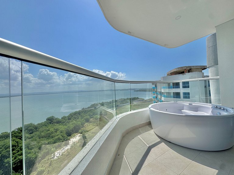OC1605 Vista Increible Jacuzzi Priv Cielo MarRelax