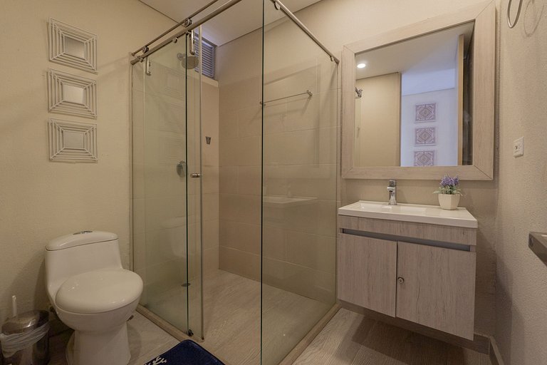 MQ1206 | Lujo, vista y jacuzzi privado 2BD