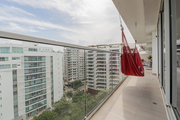 MQ1206 | Lujo, vista y jacuzzi privado 2BD