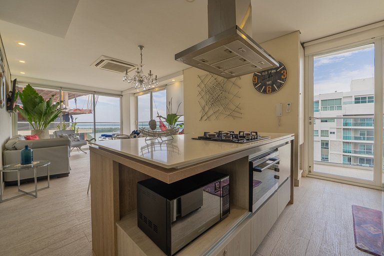 MQ1206 | Lujo, vista y jacuzzi privado 2BD