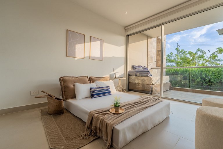 Suite Familiar hermosa Bahía Kristal Privé BP2-1N