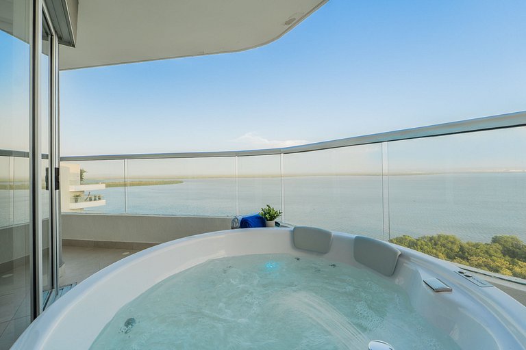 OC1605 Vista Increible Jacuzzi Priv Cielo MarRelax