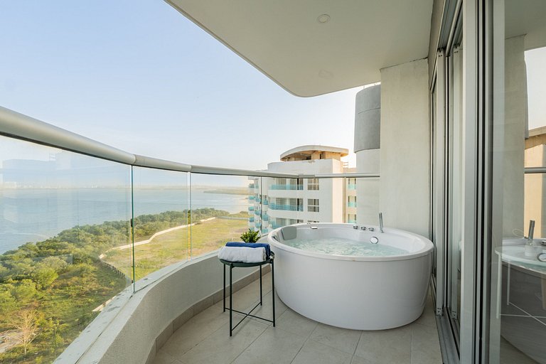 OC1605 Vista Increible Jacuzzi Priv Cielo MarRelax