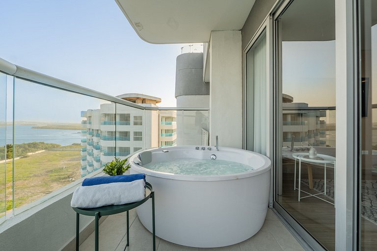 OC1605 Vista Increible Jacuzzi Priv Cielo MarRelax