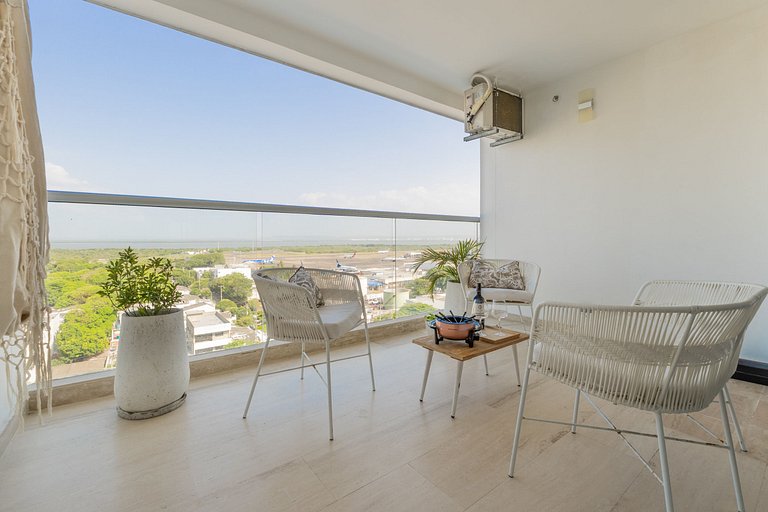 CB1135 | Suite balcón privado y vista relajante