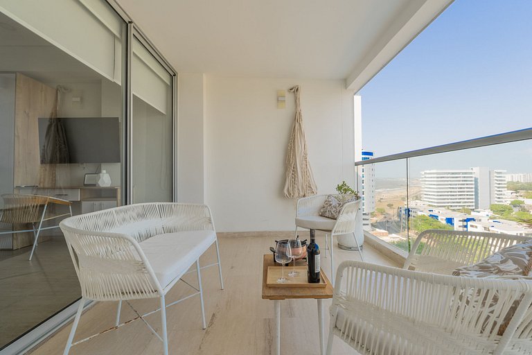 CB1135 | Suite balcón privado y vista relajante